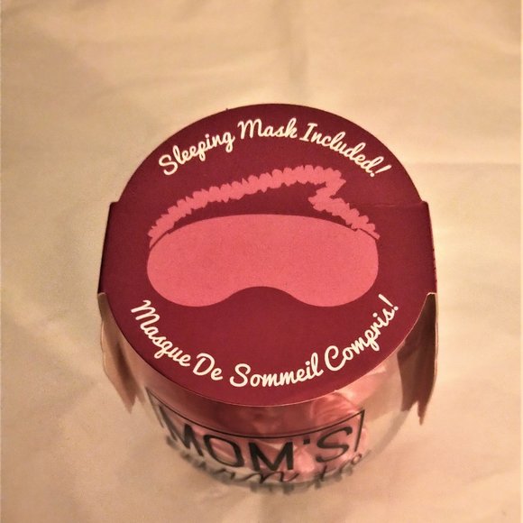 Wine Glass 16 0z. and Sleep Mask Set--New! - Picture 3 of 3